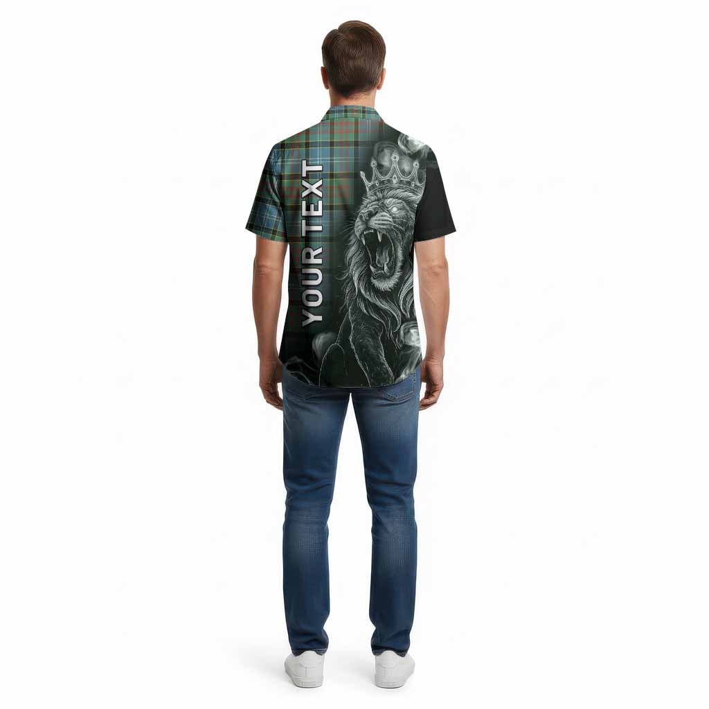Cathcart Tartan Cotton Hawaiian Shirt Roaring Lion Heritage