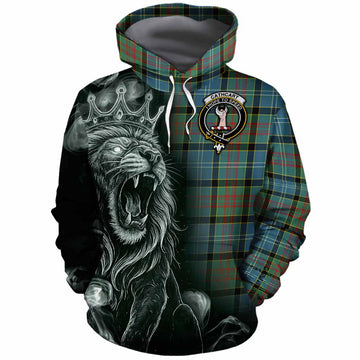 Cathcart Tartan Cotton Hoodie Roaring Lion Heritage
