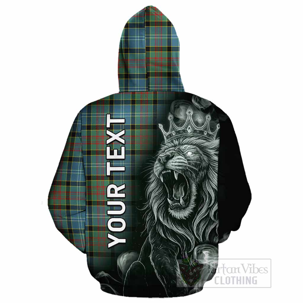Cathcart Tartan Cotton Hoodie Roaring Lion Heritage