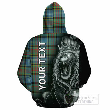 Cathcart Tartan Cotton Hoodie Roaring Lion Heritage