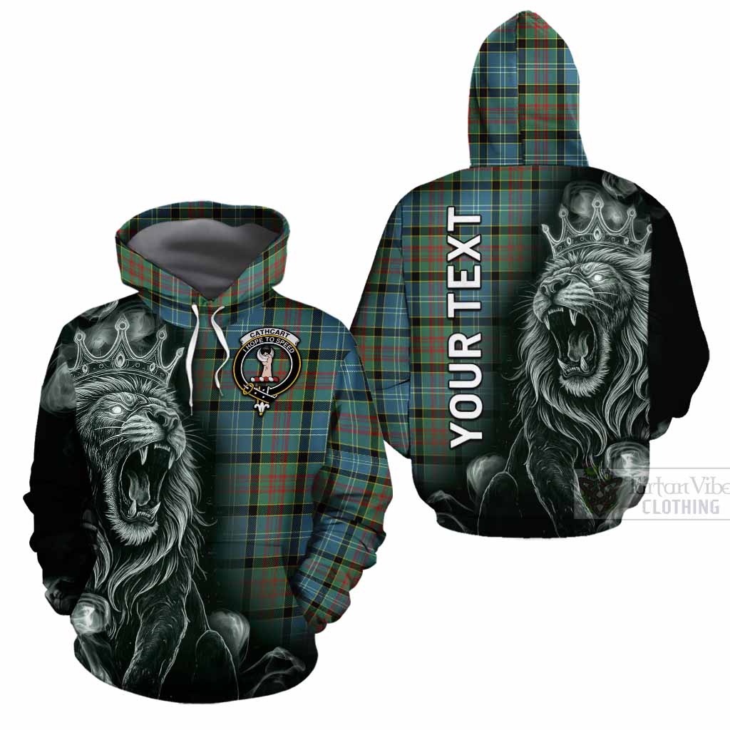 Cathcart Tartan Cotton Hoodie Roaring Lion Heritage