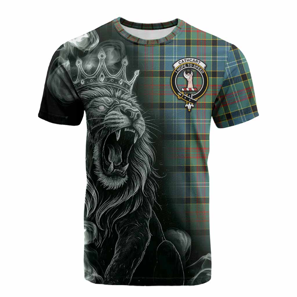 Cathcart Tartan Cotton T-shirt Roaring Lion Heritage