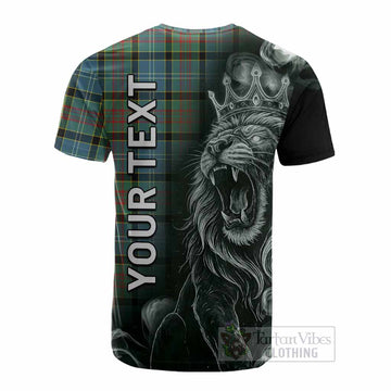 Cathcart Tartan Cotton T-shirt Roaring Lion Heritage