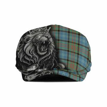 Cathcart Tartan Flat Cap, Jeff Cap Roaring Lion Heritage