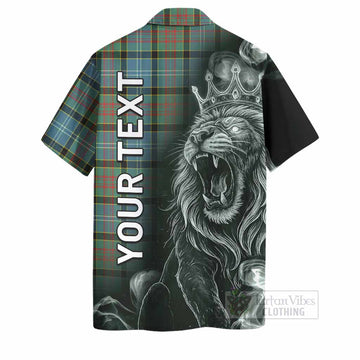 Cathcart Tartan Hawaiian Shirt Roaring Lion Heritage