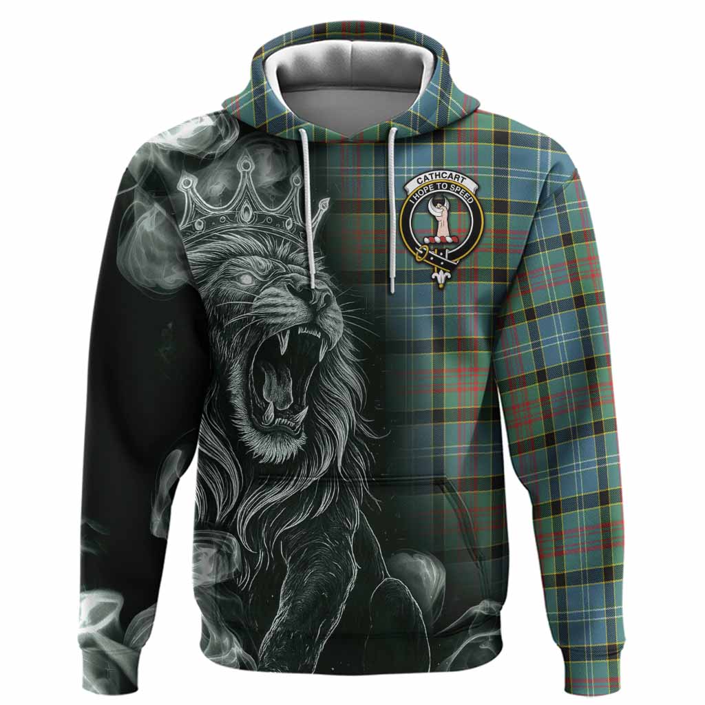 Cathcart Tartan Hoodie Roaring Lion Heritage