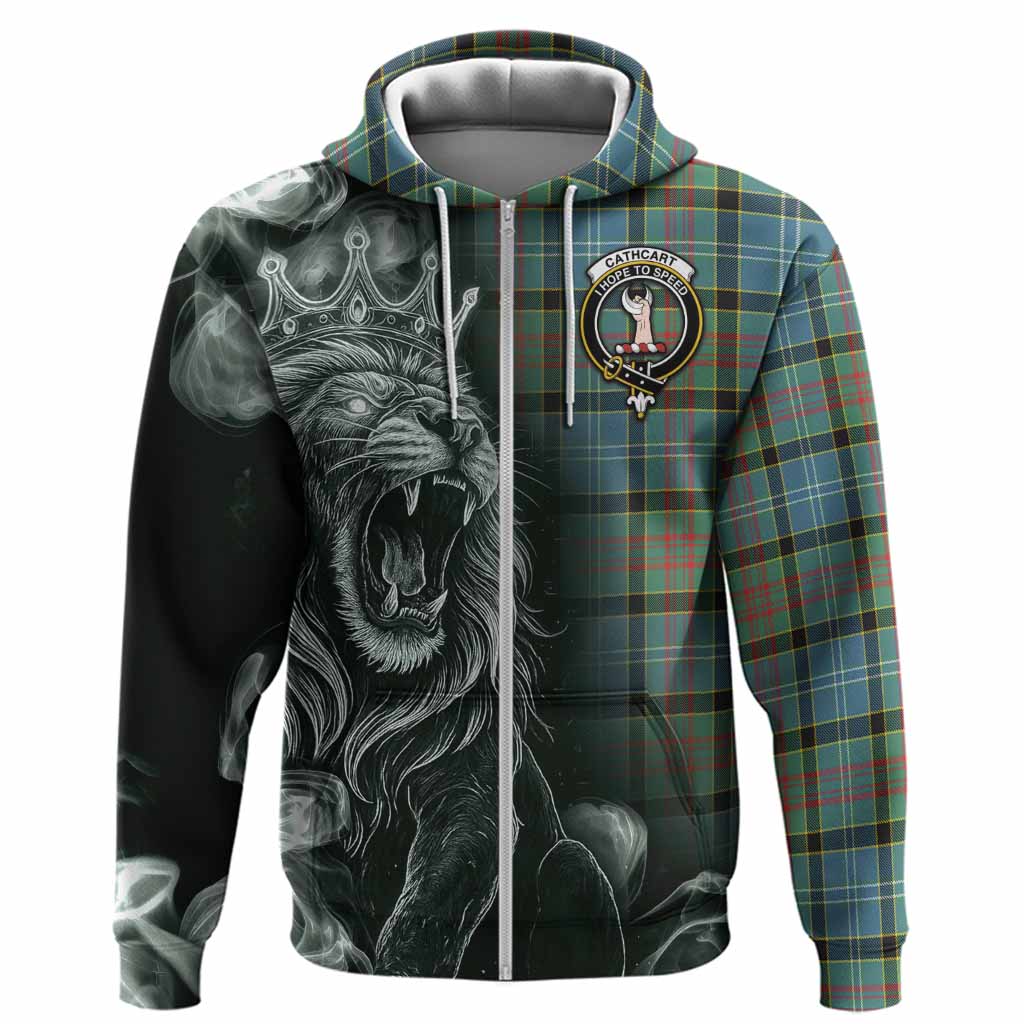 Cathcart Tartan Hoodie Roaring Lion Heritage
