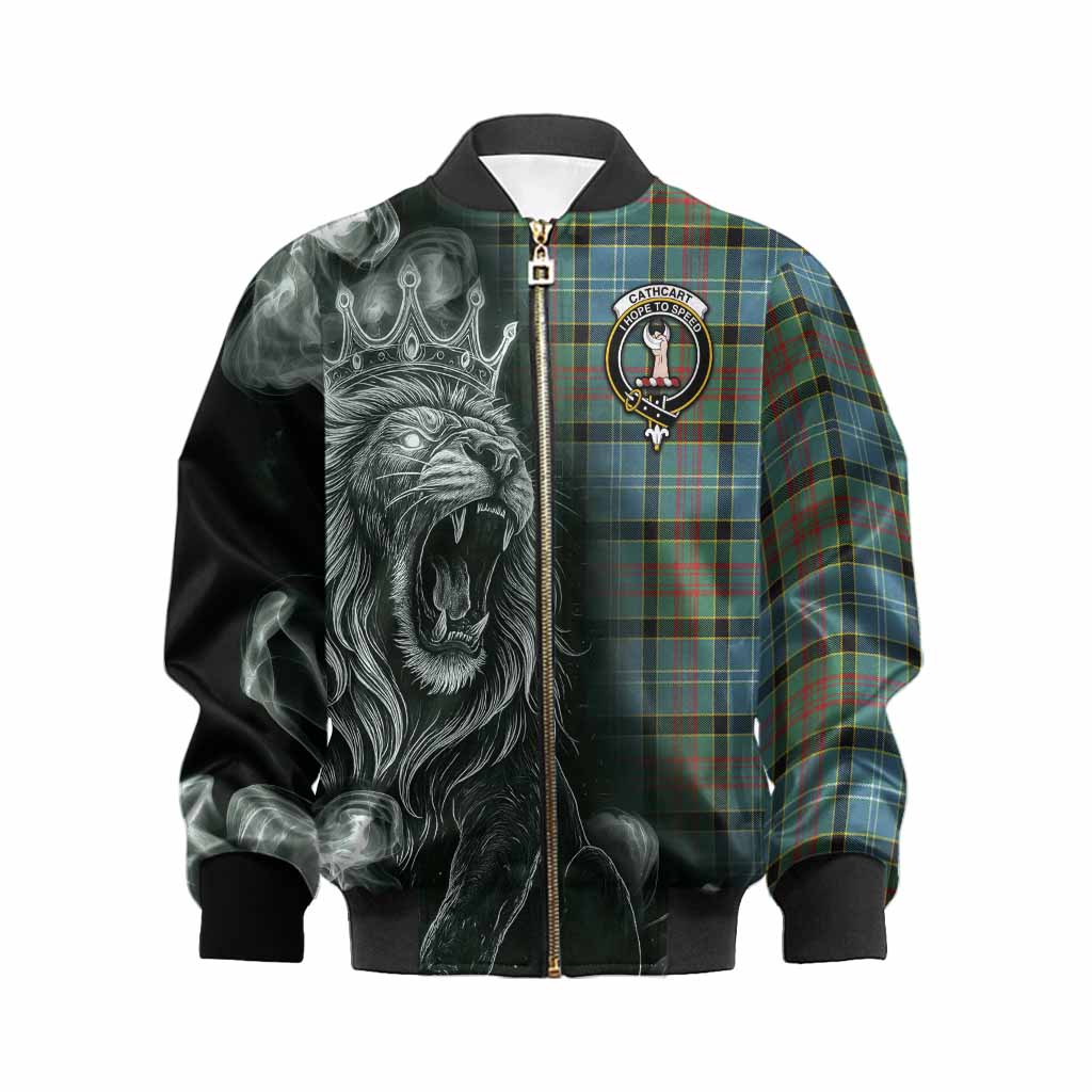 Cathcart Tartan Kid Bomber Jacket Roaring Lion Heritage