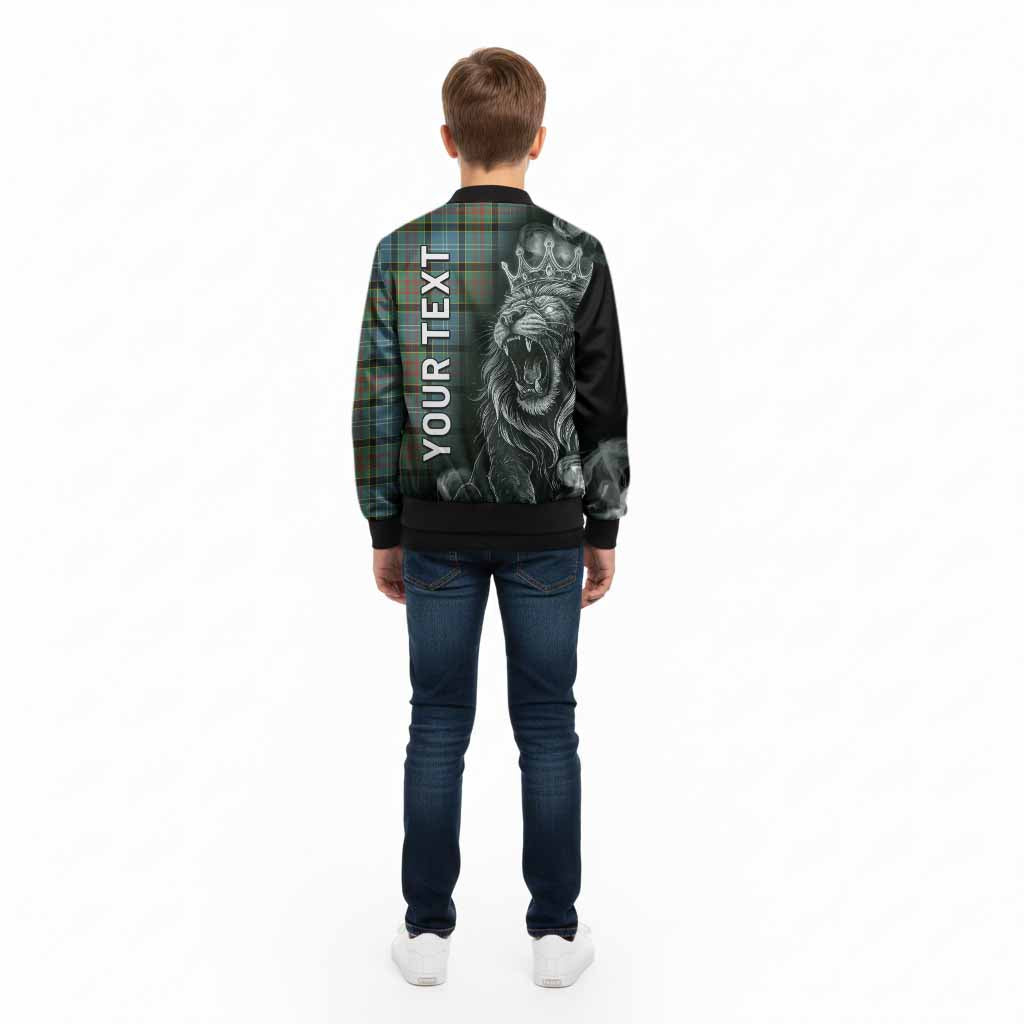 Cathcart Tartan Kid Bomber Jacket Roaring Lion Heritage