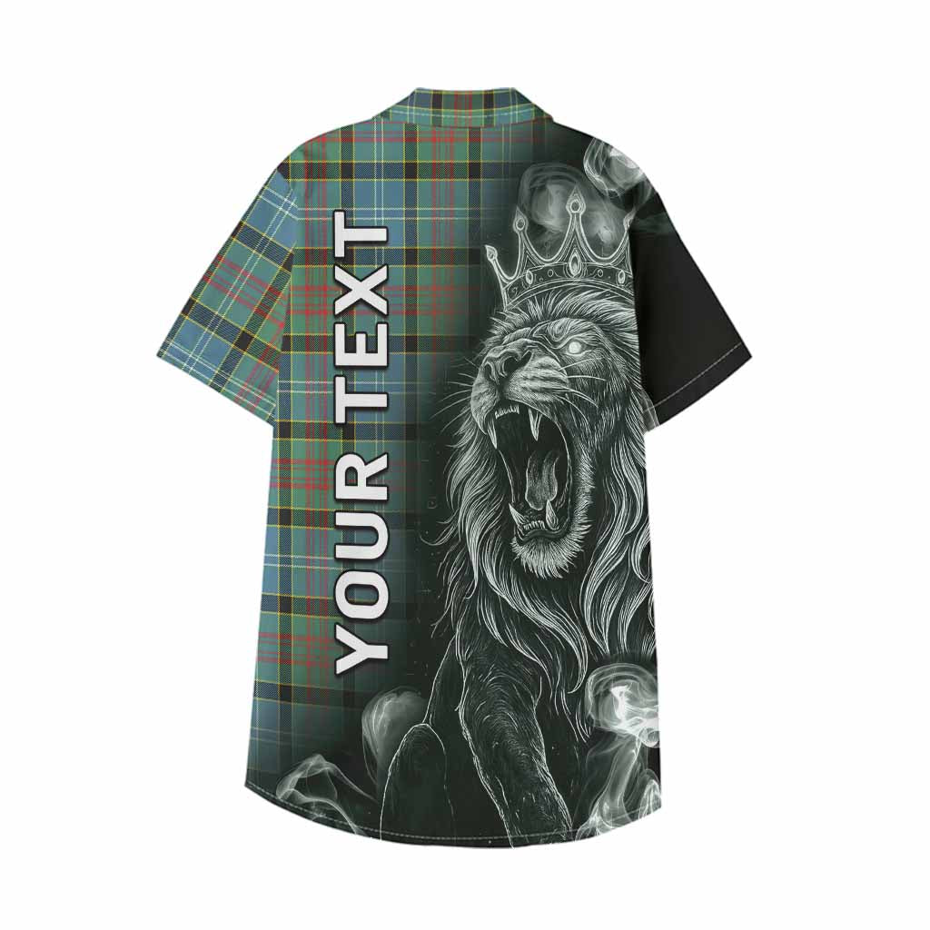 Cathcart Tartan Kid Hawaiian Shirt Roaring Lion Heritage