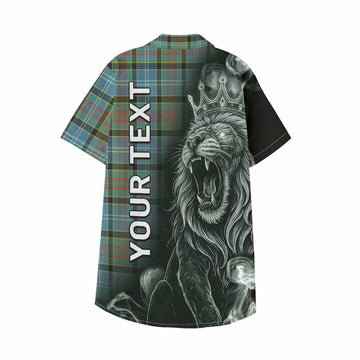 Cathcart Tartan Kid Hawaiian Shirt Roaring Lion Heritage