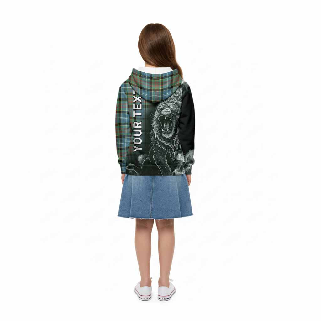 Cathcart Tartan Kid Hoodie Roaring Lion Heritage