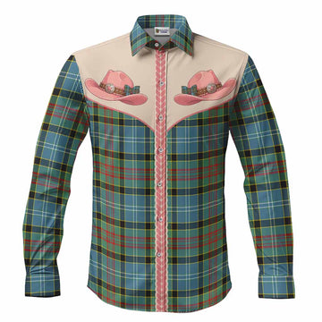 Cathcart Tartan Long Sleeve Button Shirts Wee Coo Cowgirl Cute Style
