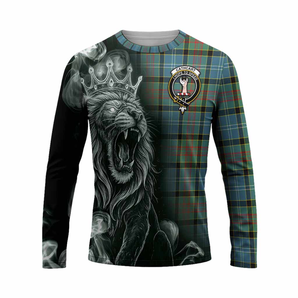 Cathcart Tartan Long Sleeve T-Shirt Roaring Lion Heritage