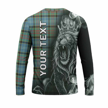 Cathcart Tartan Long Sleeve T-Shirt Roaring Lion Heritage
