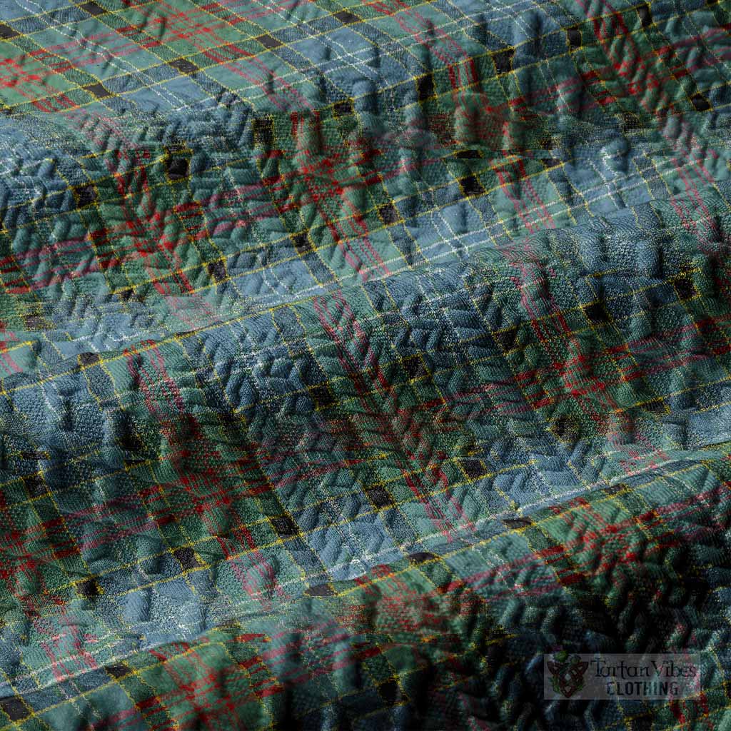 Cathcart Tartan Men’s Polo Sweater Top with Family Crest