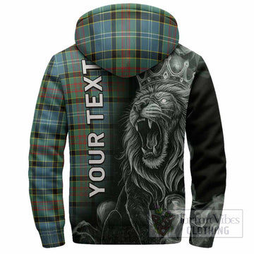 Cathcart Tartan Sherpa Hoodie Roaring Lion Heritage