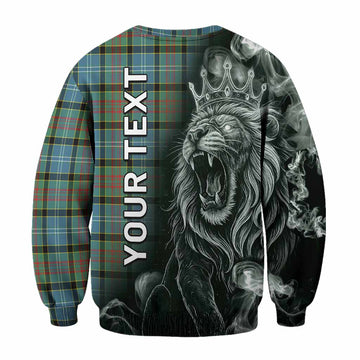 Cathcart Tartan Sweatshirt Roaring Lion Heritage
