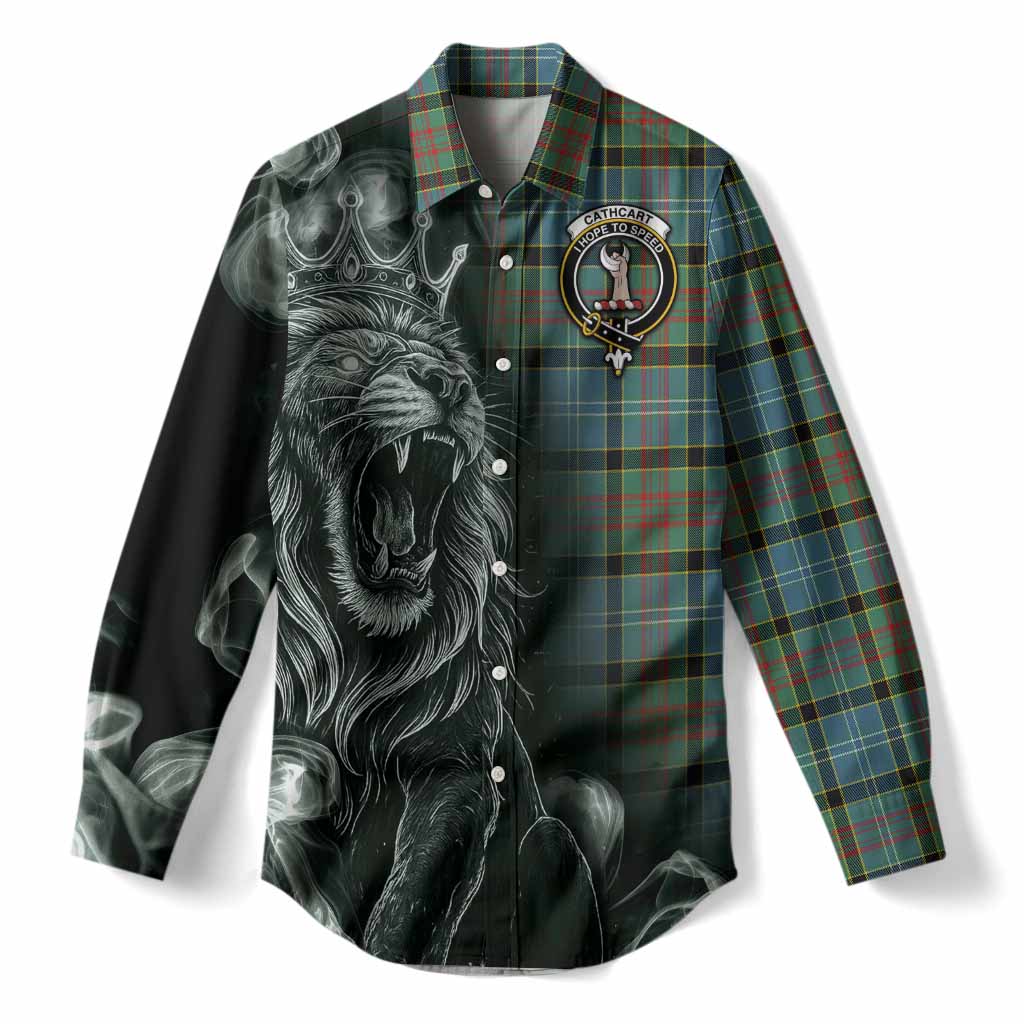 Cathcart Tartan Women Casual Shirt Roaring Lion Heritage