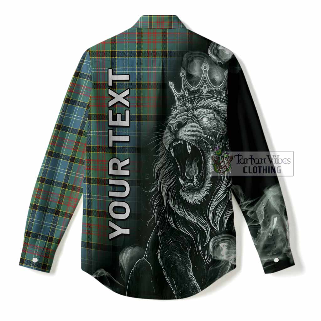 Cathcart Tartan Women Casual Shirt Roaring Lion Heritage