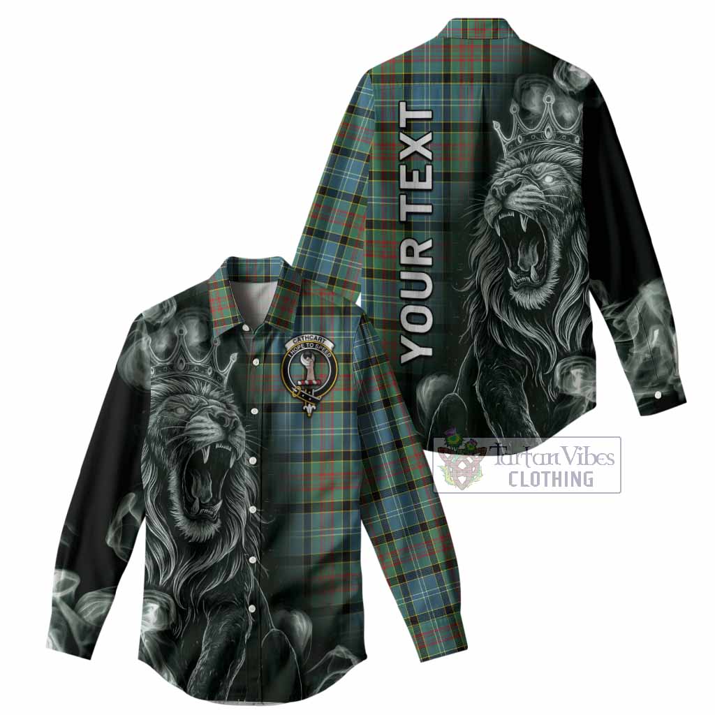 Cathcart Tartan Women Casual Shirt Roaring Lion Heritage