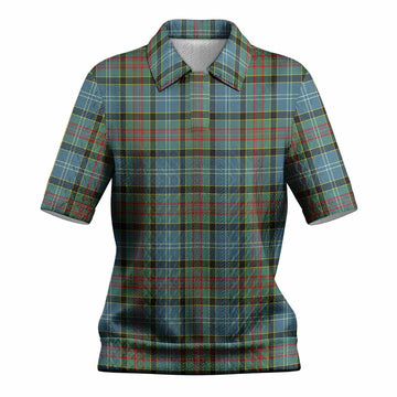 Cathcart Tartan Women’s Polo Sweater Top