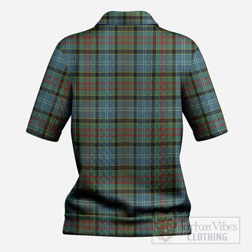 Cathcart Tartan Women’s Polo Sweater Top