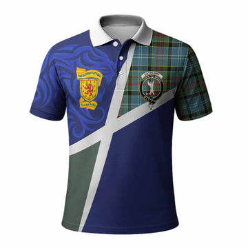 Cathcart The Scottish Football Crest Polo Shirt Lion-Tartan Army