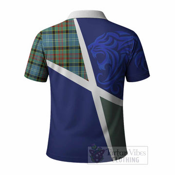 Cathcart The Scottish Football Crest Polo Shirt Lion-Tartan Army