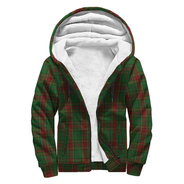 Cavan County Ireland Tartan Sherpa Hoodie