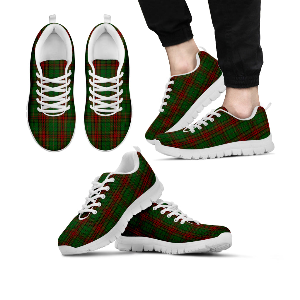 Cavan County Ireland Tartan Sneakers - Tartan Vibes Clothing