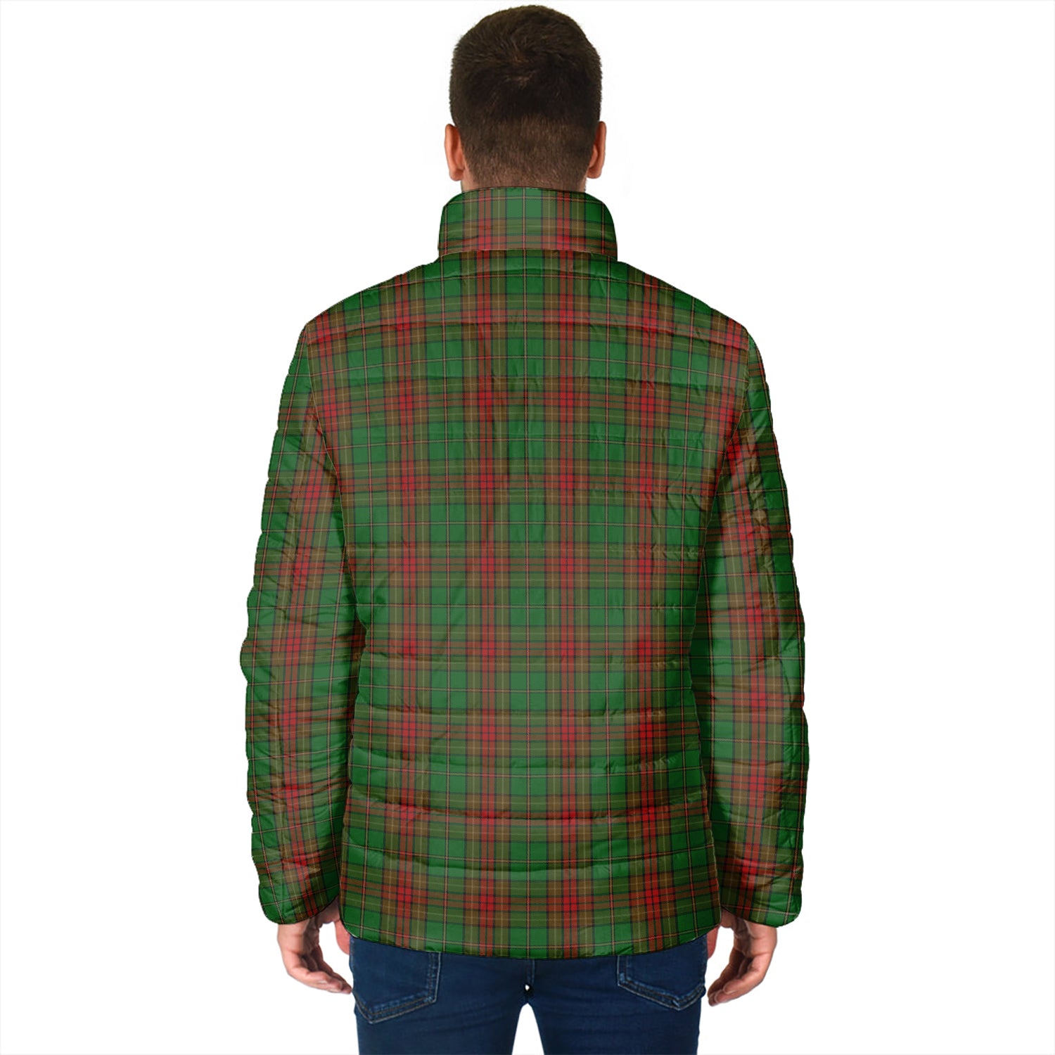 Cavan County Ireland Tartan Padded Jacket - Tartan Vibes Clothing