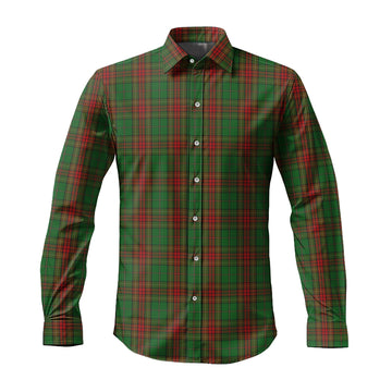 Cavan County Ireland Tartan Long Sleeve Button Up Shirt