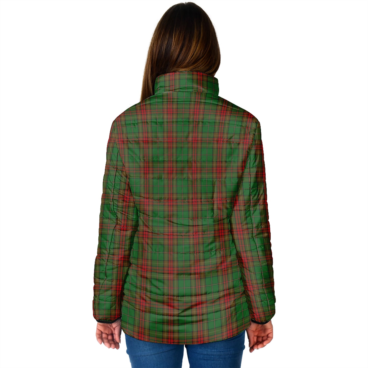 Cavan County Ireland Tartan Padded Jacket - Tartan Vibes Clothing