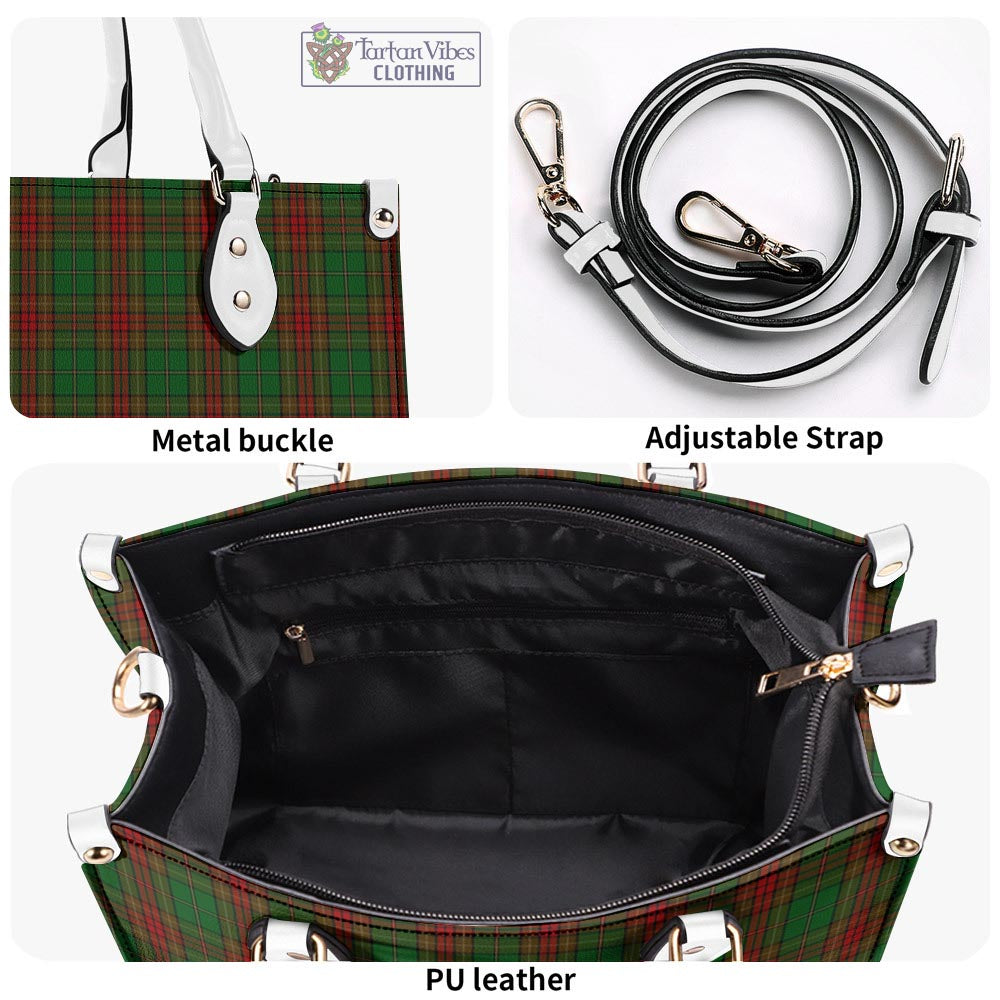 Tartan Vibes Clothing Cavan County Ireland Tartan Luxury Leather Handbags