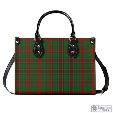 Cavan County Ireland Tartan Luxury Leather Handbags