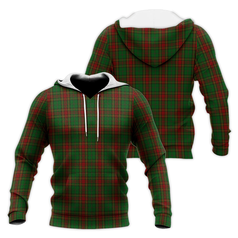 Cavan County Ireland Tartan Knitted Hoodie Unisex - Tartan Vibes Clothing