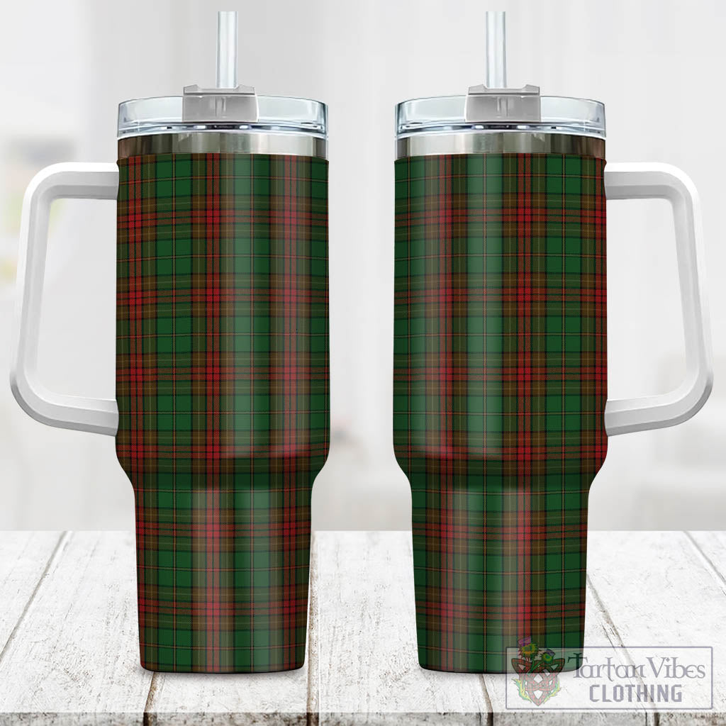 Cavan County Ireland Tartan Tumbler with Handle One Size 40 OZ - Tartan Vibes Clothing