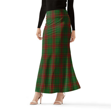 Cavan County Ireland Tartan Womens Full Length Skirt
