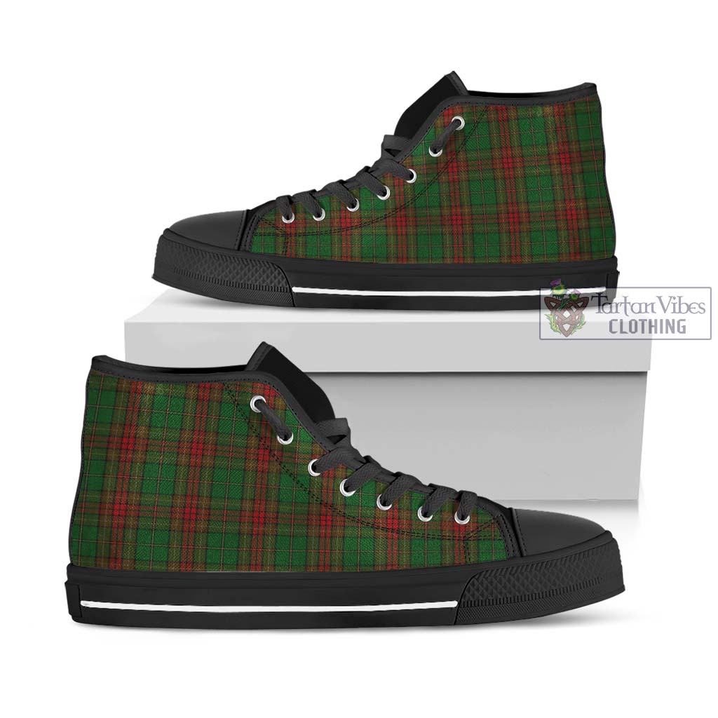Tartan Vibes Clothing Cavan County Ireland Tartan High Top Shoes