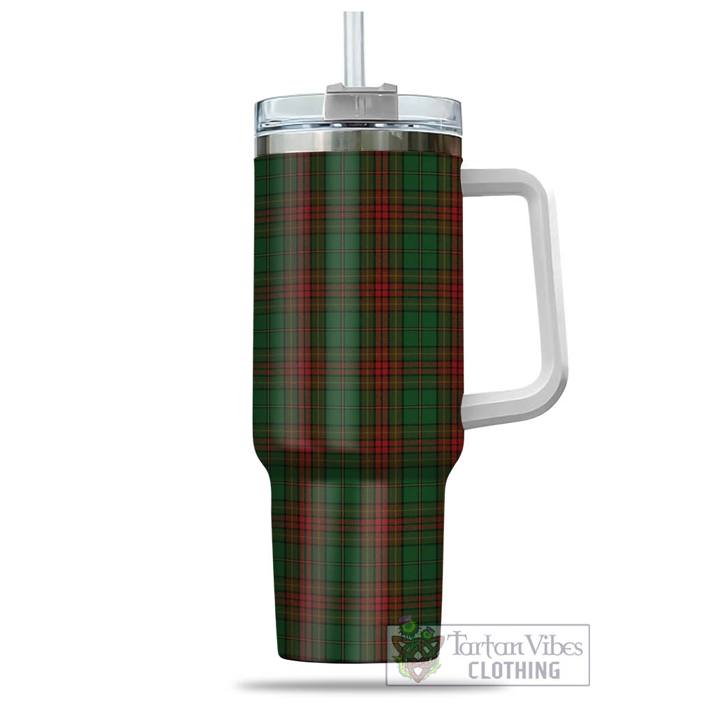 Cavan County Ireland Tartan Tumbler with Handle - Tartan Vibes Clothing