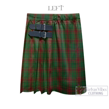 Cavan County Ireland Tartan Men's Pleated Skirt - Fashion Casual Retro Scottish Kilt Style