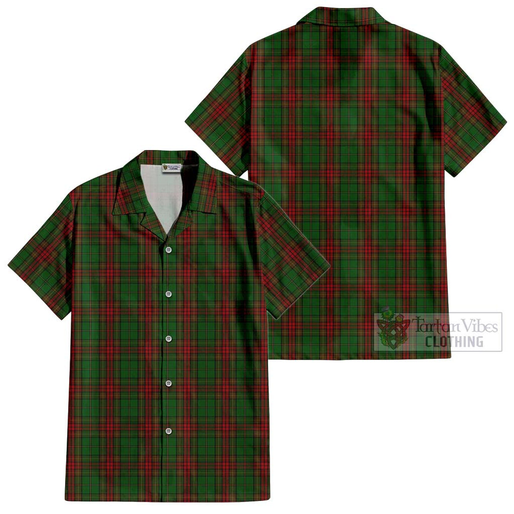 Cavan County Ireland Tartan Cotton Hawaiian Shirt - Tartan Vibes Clothing