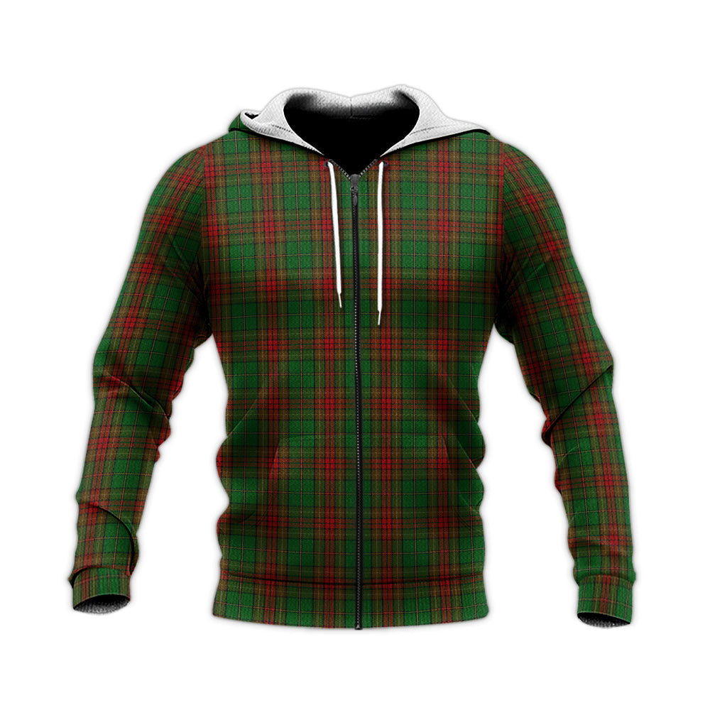 Cavan County Ireland Tartan Knitted Hoodie - Tartan Vibes Clothing