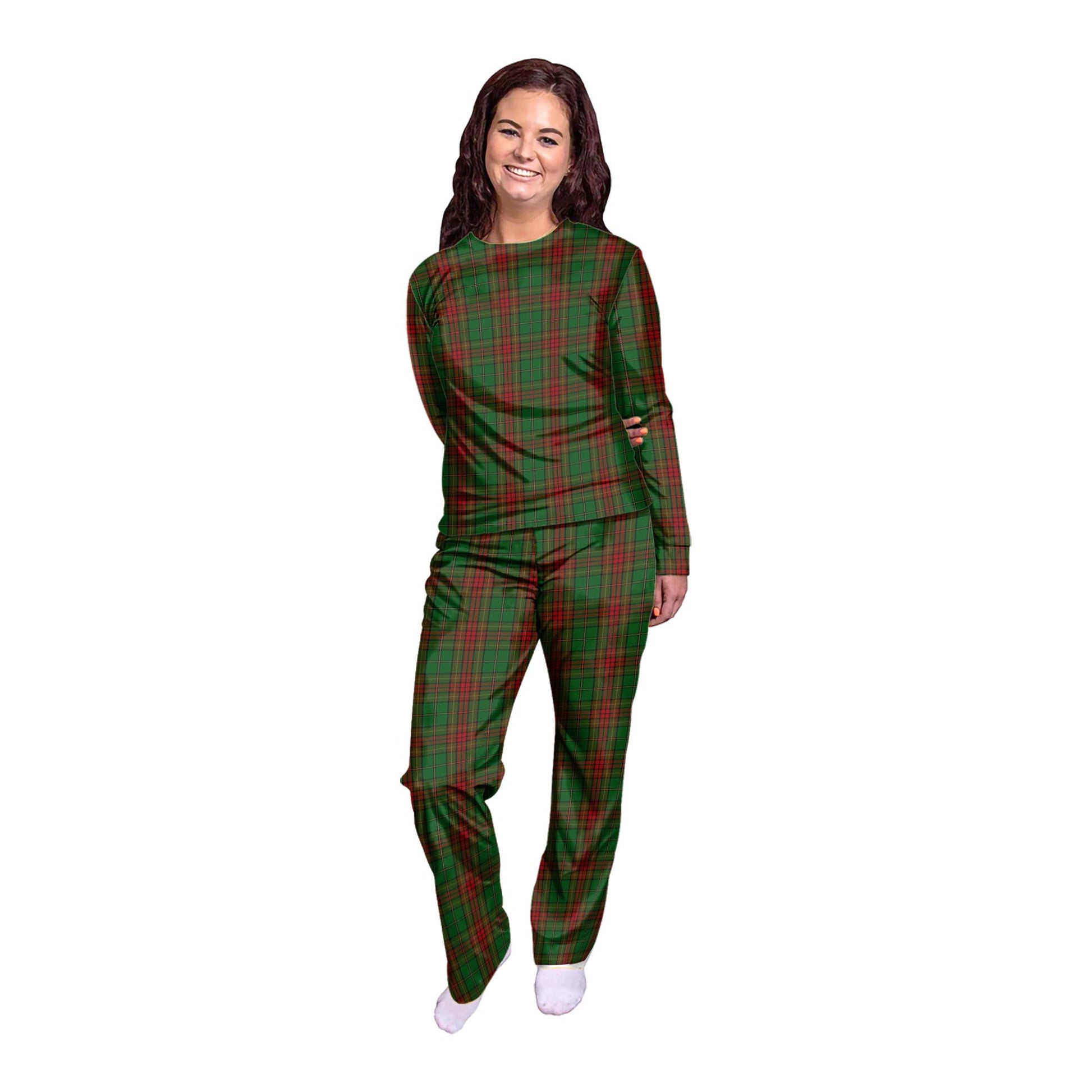 Cavan County Ireland Tartan Pajamas Family Set - Tartan Vibes Clothing