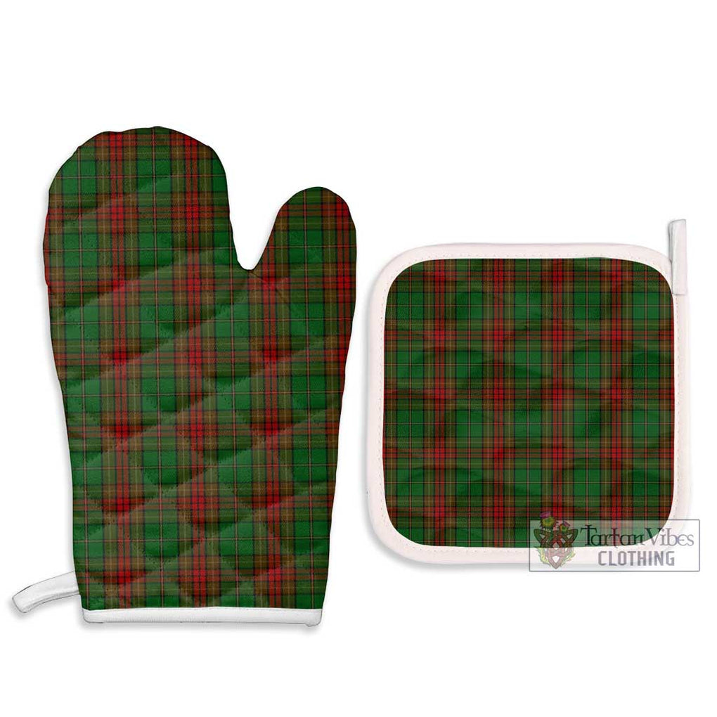 Cavan County Ireland Tartan Combo Oven Mitt & Pot-Holder Combo 1 Oven Mitt & 2 Pot-Holder White - Tartan Vibes Clothing