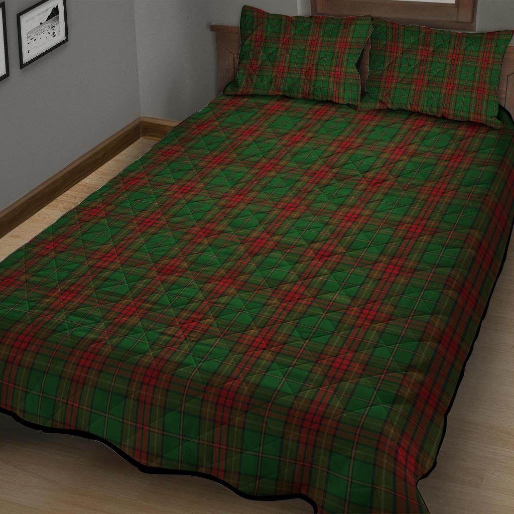Cavan County Ireland Tartan Quilt Bed Set - Tartan Vibes Clothing