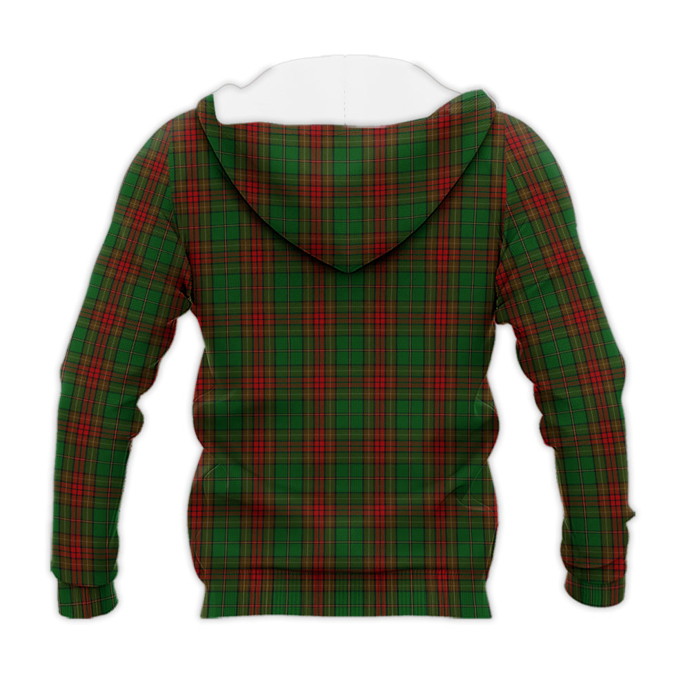 Cavan County Ireland Tartan Knitted Hoodie - Tartan Vibes Clothing