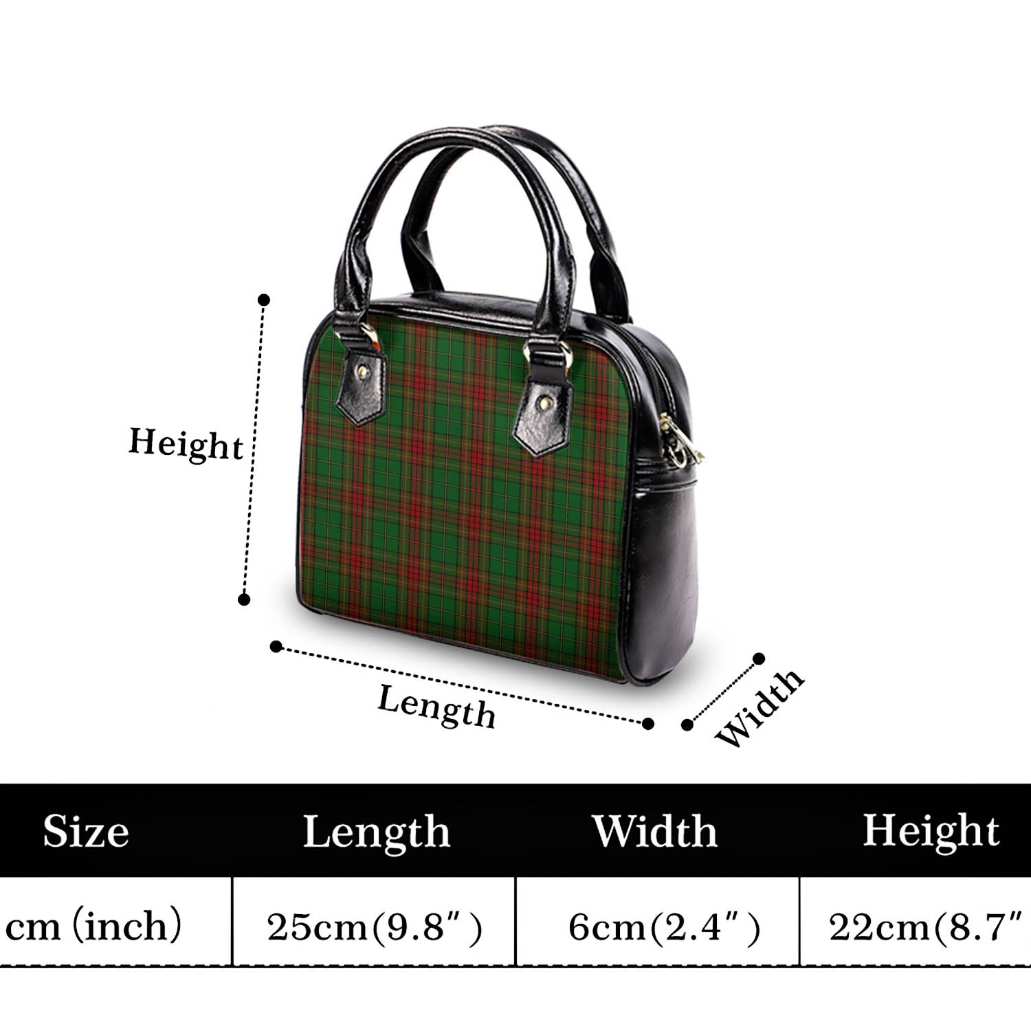 Cavan County Ireland Tartan Shoulder Handbags - Tartanvibesclothing