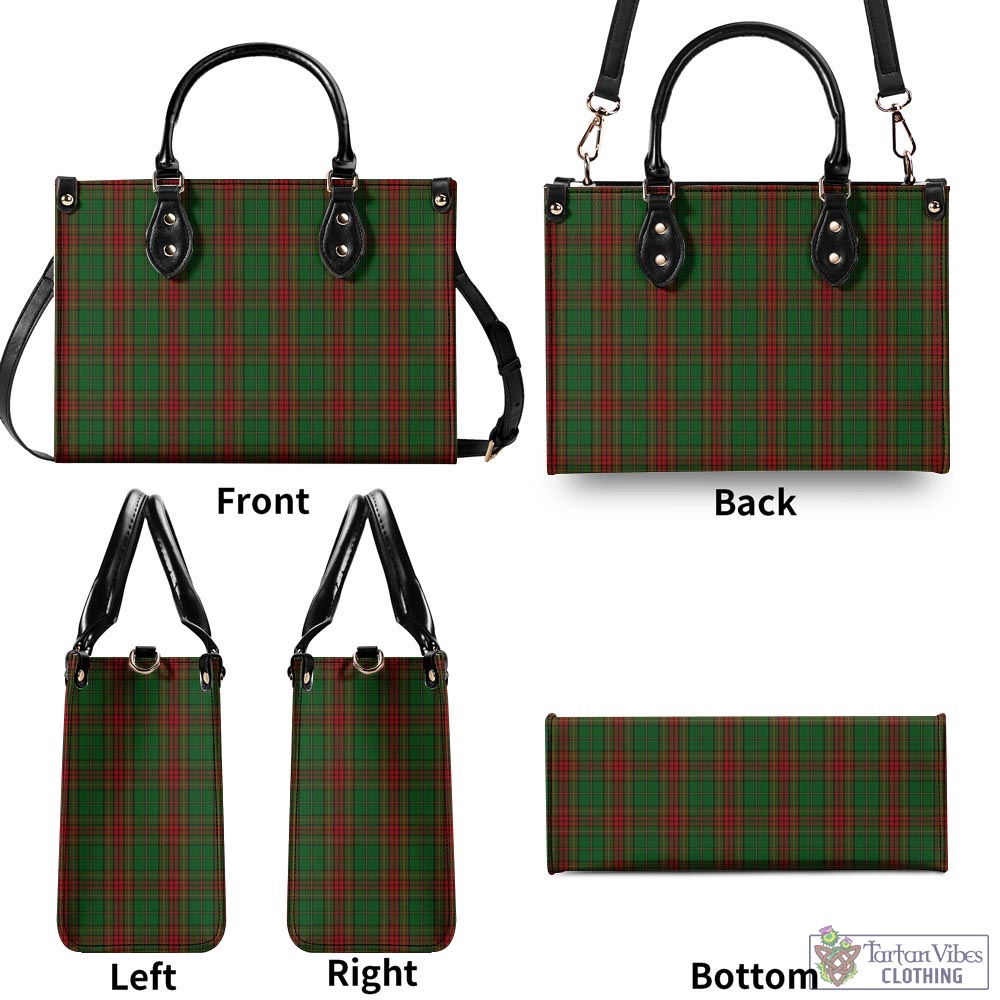 Tartan Vibes Clothing Cavan County Ireland Tartan Luxury Leather Handbags